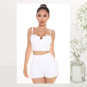 25. Playing In This Short Set - White